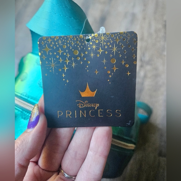 Disney's The Little Mermaid Ariel Mini Backpack with Shell Emboss - Picture 7 of 12